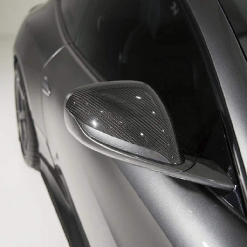 Carbon Fibre Parts Mirror view